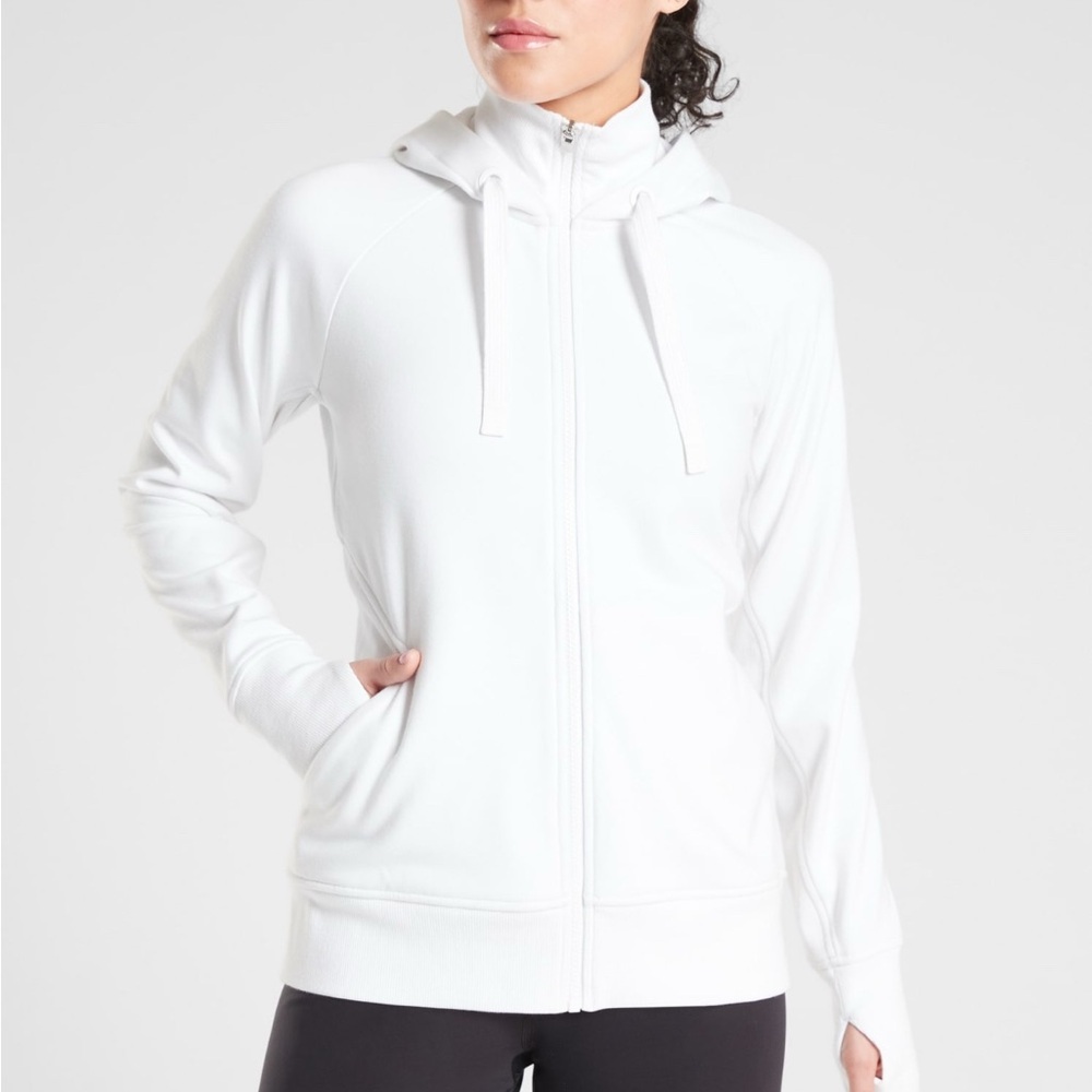 Athleta Triumph Hoodie in White